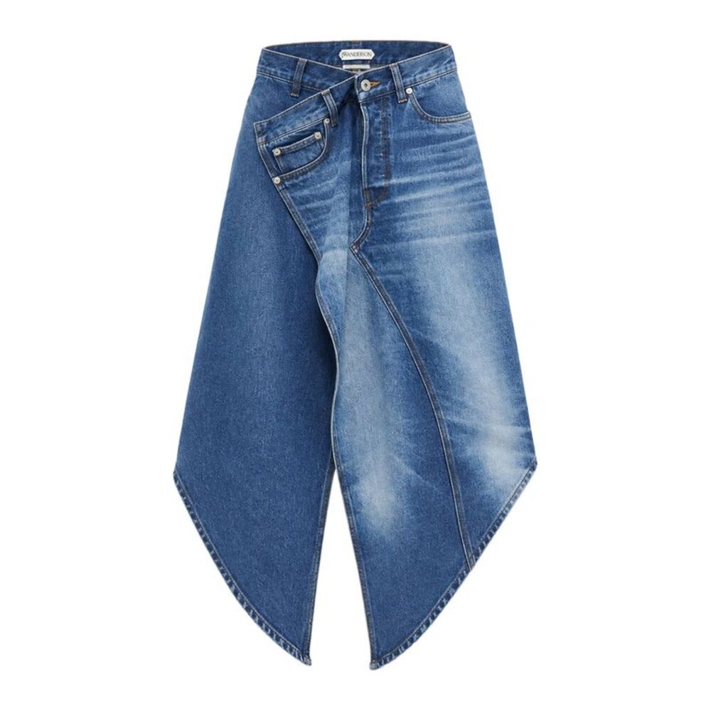 J.W.Anderson Women Asymmetric Skirt With A Wrap-Style Front Opening